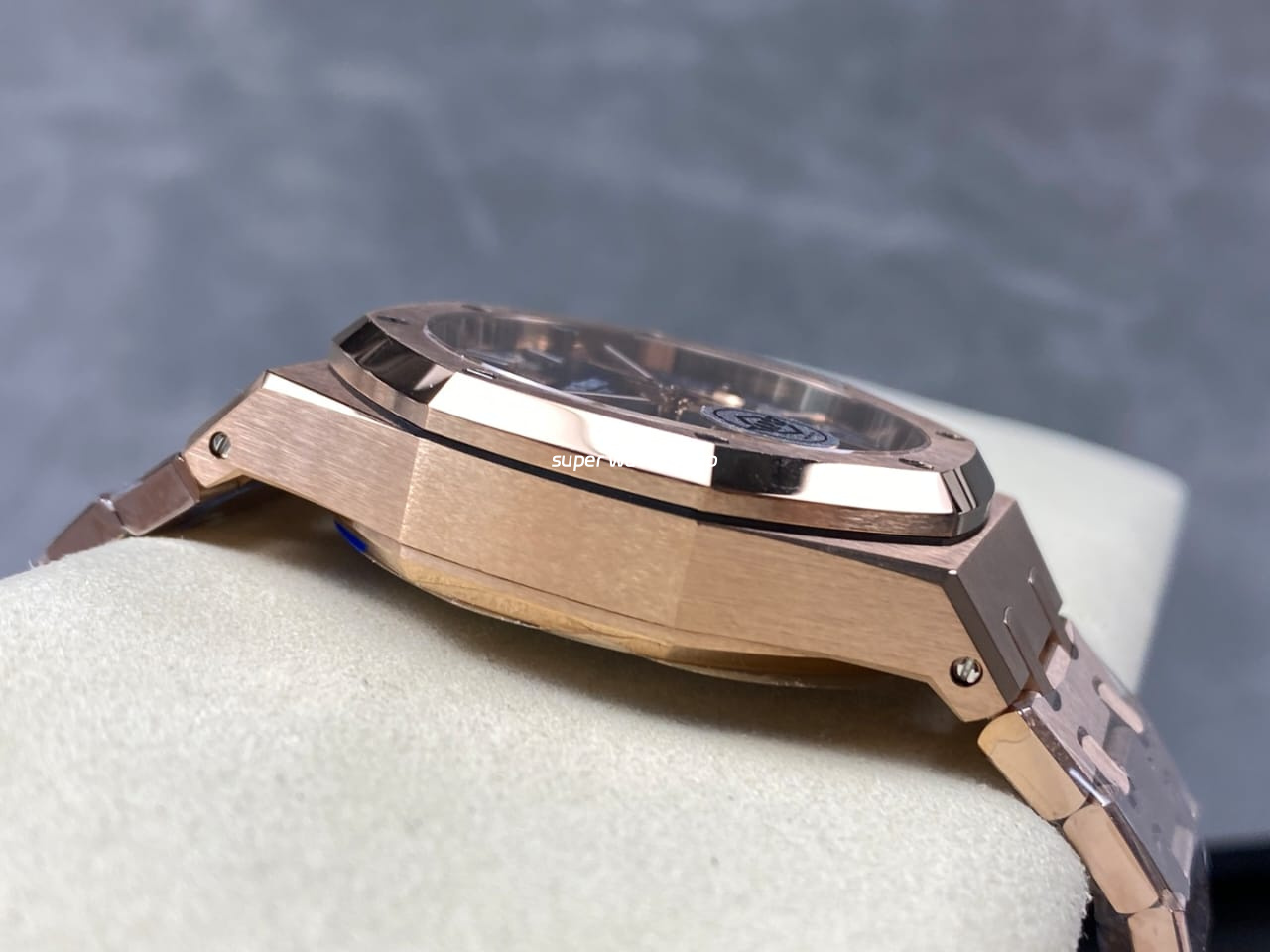 APS Factory Audemars Piguet Royal Oak Chronograph 26240OR.OO.D315CR.01 41mm Full Rose Gold Blue Dial - Image 6