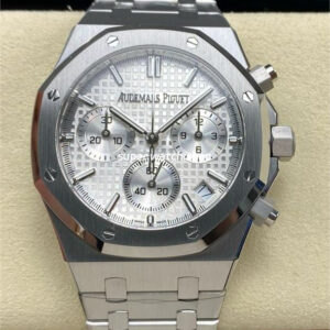 APS Factory Audemars Piguet Royal Oak Chronograph 26240ST.OO.1320ST.03 41mm Full Steel Silver Dial