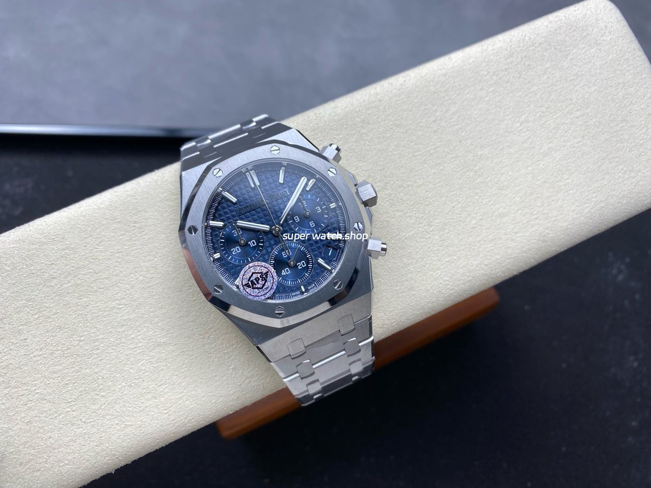 APS Factory Audemars Piguet Royal Oak Chronograph 26240ST.OO.1320ST.05 41mm Full Steel Blue Dial - Image 4