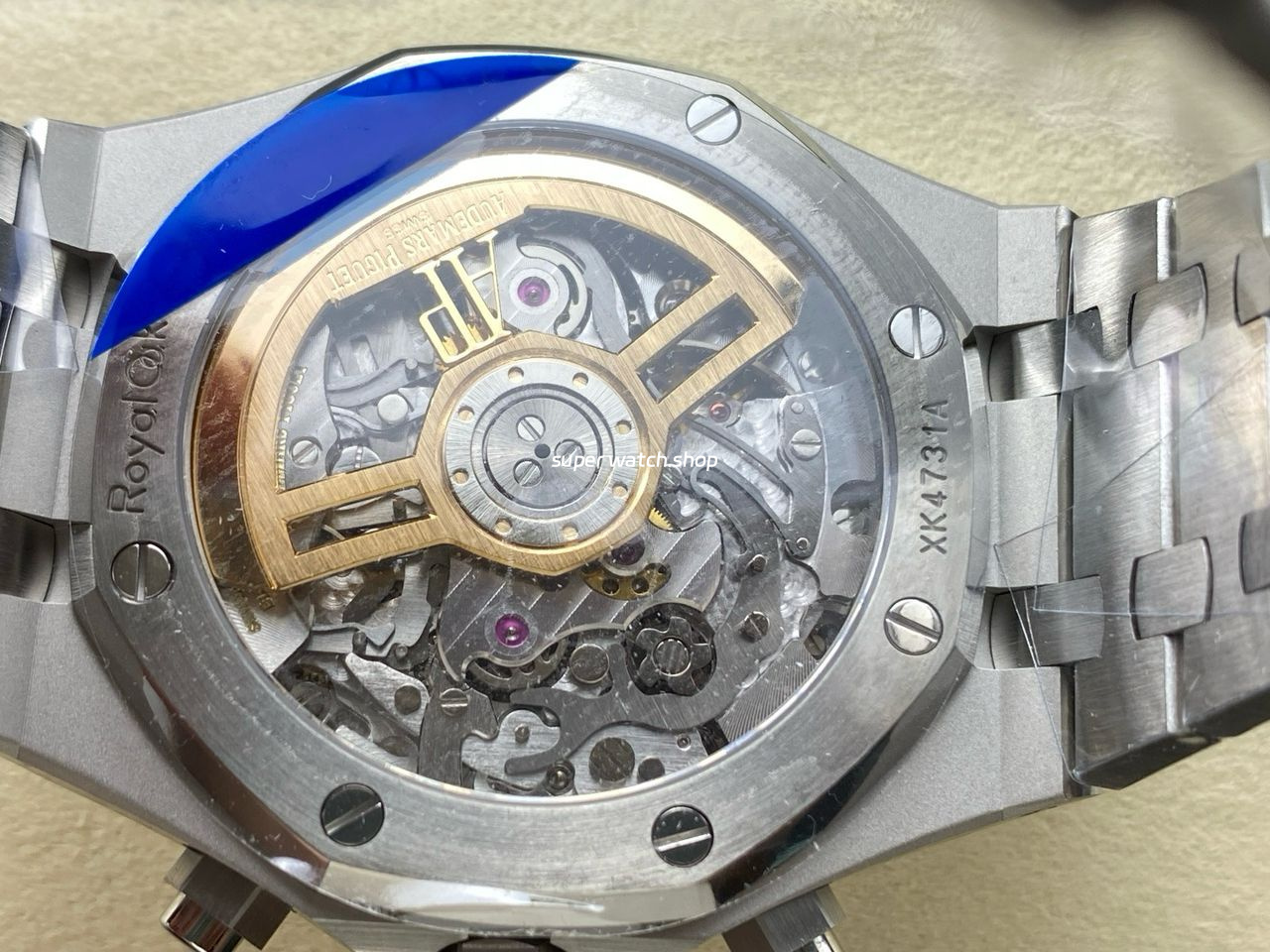 APS Factory Audemars Piguet Royal Oak Chronograph 26240ST.OO.1320ST.06 41mm Full Steel Black Dial - Image 8