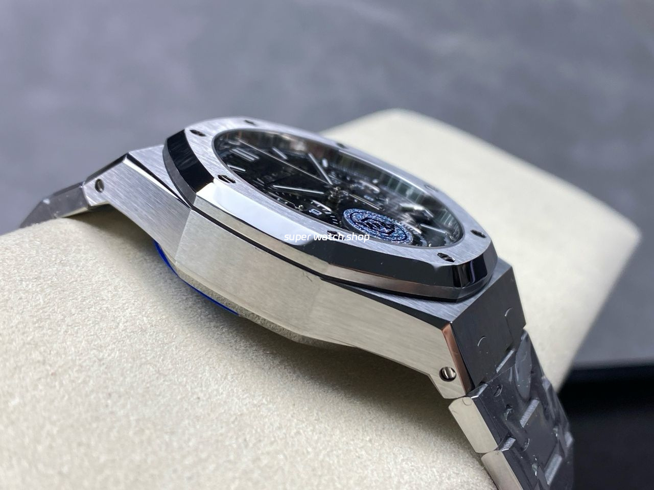 APS Factory Audemars Piguet Royal Oak Chronograph 26240ST.OO.1320ST.06 41mm Full Steel Black Dial - Image 6