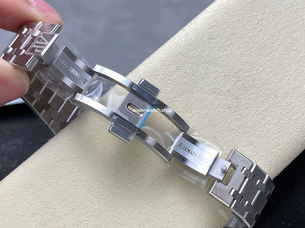 APS Factory Audemars Piguet Royal Oak Chronograph 26240ST.OO.1320ST.08 41mm Full Steel Green Dial - Image 9