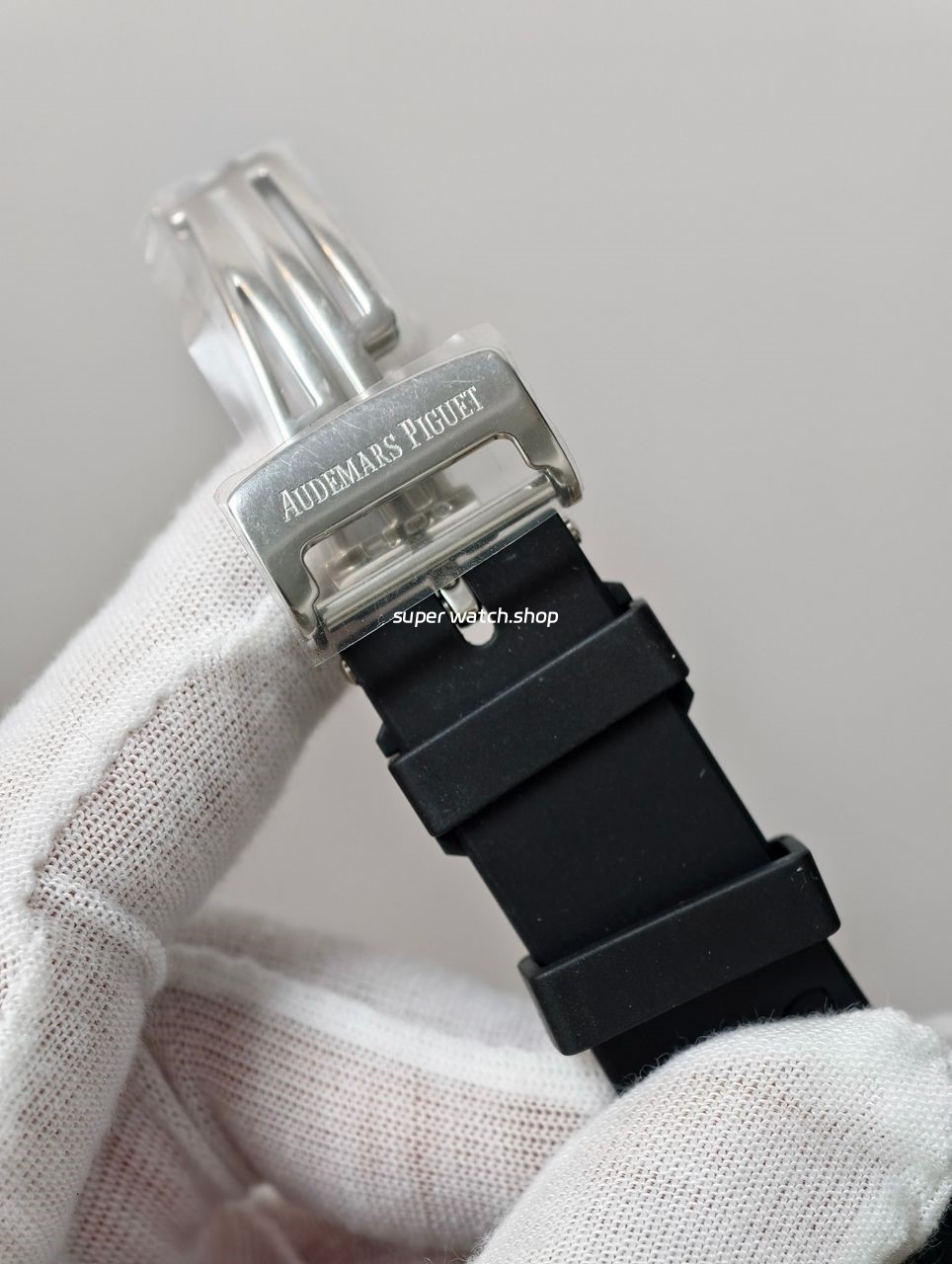 APS Factory Audemars Piguet Royal Oak Chronograph 26331ST.OO.1220ST.02 41mm Rubber Strap Black Dial - Image 7