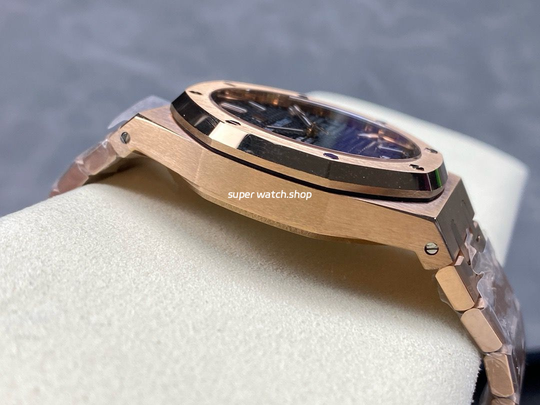 APW Factory Audemars Piguet Royal Oak 15500OR.OO.1220OR.01 41mm Full Rose Gold Black Dial - Image 5