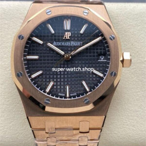 APW Factory Audemars Piguet Royal Oak 15500OR.OO.1220OR.01 41mm Full Rose Gold Black Dial