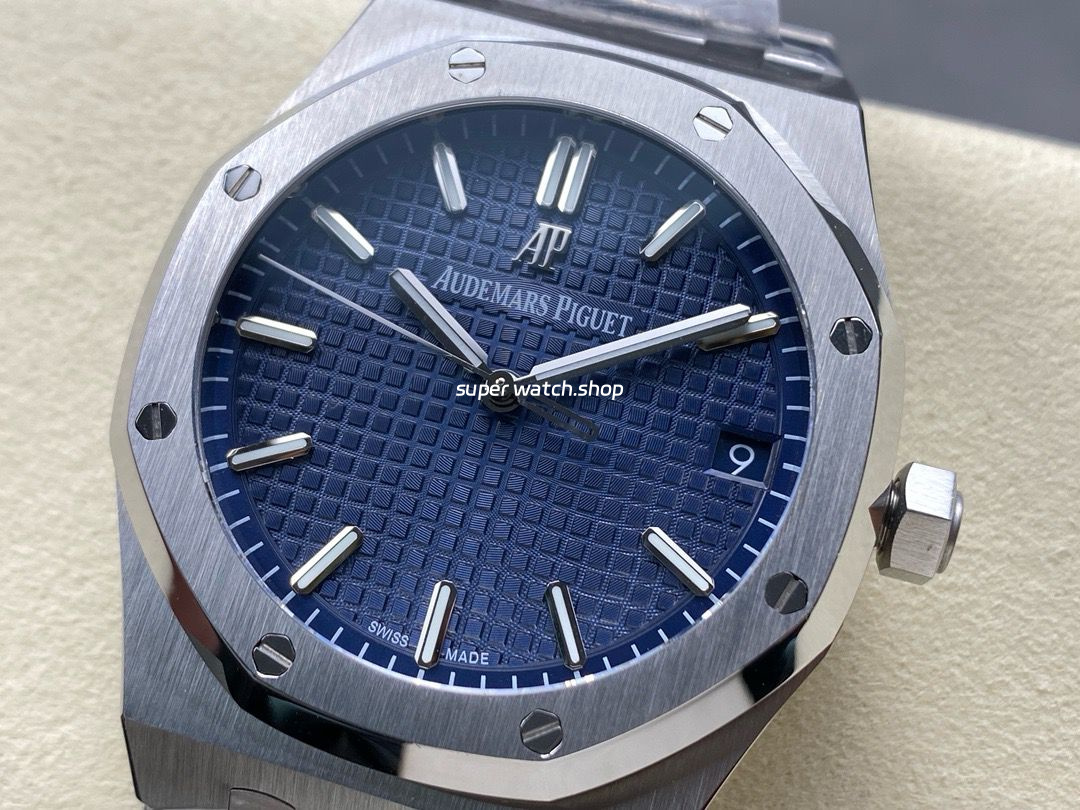APW Factory Audemars Piguet Royal Oak 15500ST.OO.1220ST.01 41mm Full Steel Blue Dial - Image 3