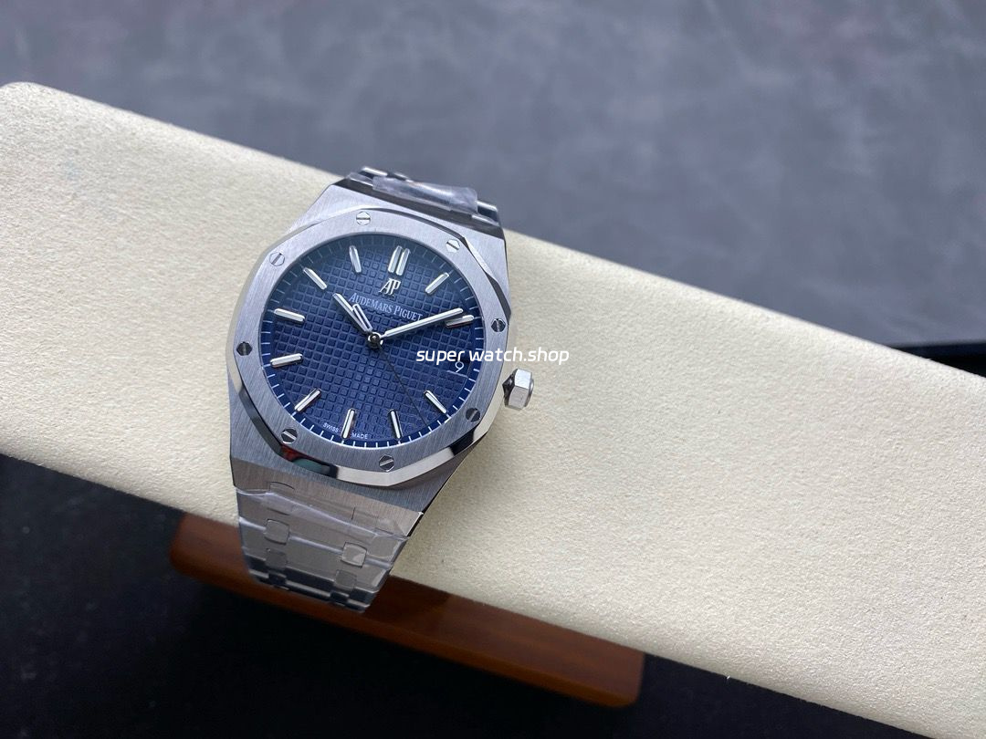 APW Factory Audemars Piguet Royal Oak 15500ST.OO.1220ST.01 41mm Full Steel Blue Dial - Image 5