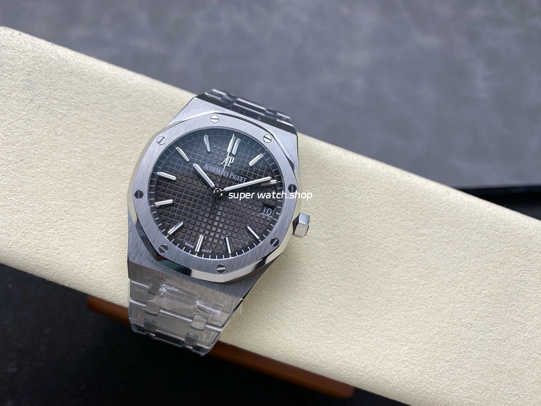 APW Factory Audemars Piguet Royal Oak 15500ST.OO.1220ST.02 41mm Full Steel Grey Dial - Image 5