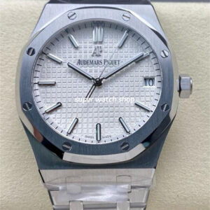 APW Factory Audemars Piguet Royal Oak 15500.ST.OO.1220ST.04 41mm Full Steel White Dial