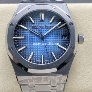 APW Factory Audemars Piguet Royal Oak 15510BC.OO.1320BC.02 41mm Full Steel Light Blue Dial