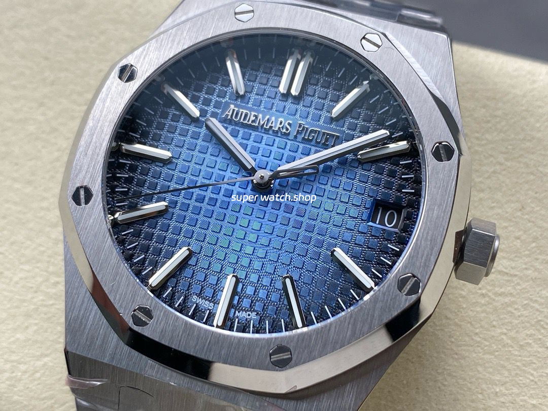 APW Factory Audemars Piguet Royal Oak 15510BC.OO.1320BC.02 41mm Full Steel Light Blue Dial - Image 3