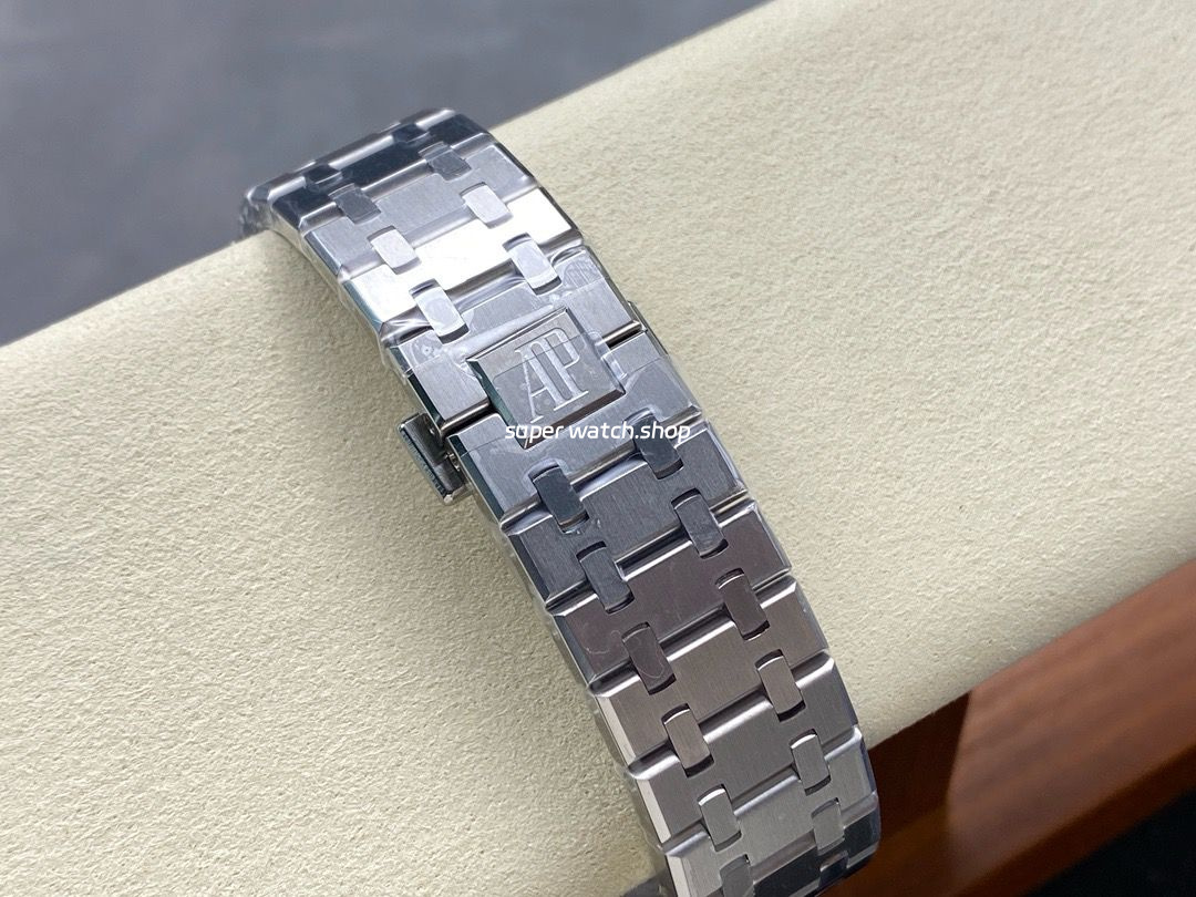 APW Factory Audemars Piguet Royal Oak 15510BC.OO.1320BC.02 41mm Full Steel Light Blue Dial - Image 9