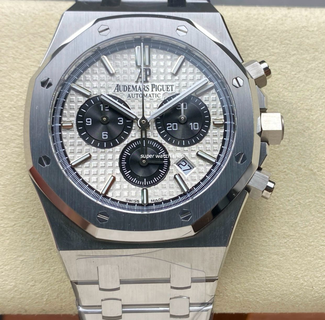 APW Factory Audemars Piguet Royal Oak Chronograph 26331ST.OO.1220ST.03 41mm Full Steel Silver Dial