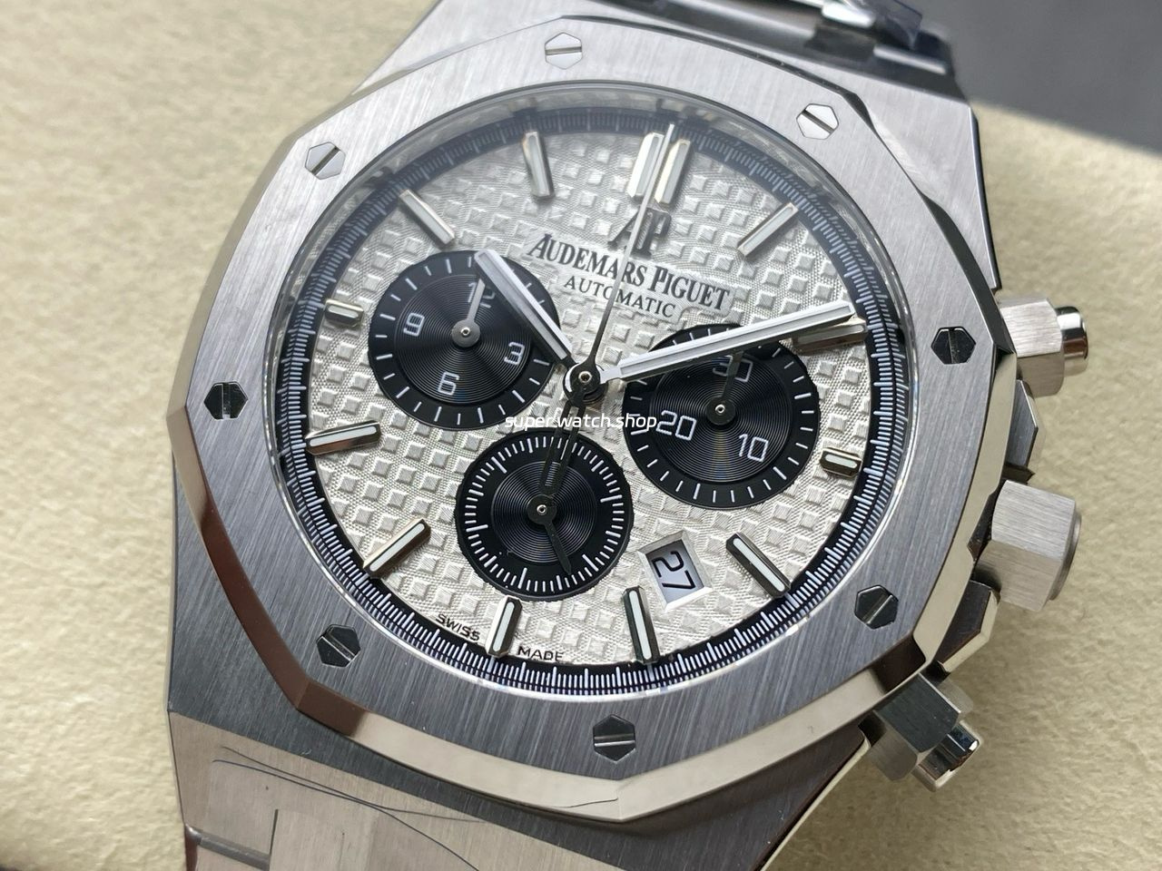 APW Factory Audemars Piguet Royal Oak Chronograph 26331ST.OO.1220ST.03 41mm Full Steel Silver Dial - Image 3