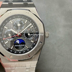BBR Factory Audemars Piguet Royal Oak Perpetual Calendar 26609TI.OO.1220TI.01 41mm Full Steel Grey Dial