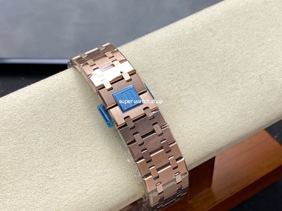 BF Factory Audemars Piguet Royal Oak Chronograph 26240OR.OO.1320OR.08 41mm Full Rose Gold Green Dial - Image 9