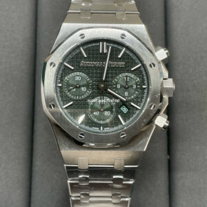 BF Factory Audemars Piguet Royal Oak Chronograph 26240ST.OO.1320ST.04 41mm Full Steel Green Dial