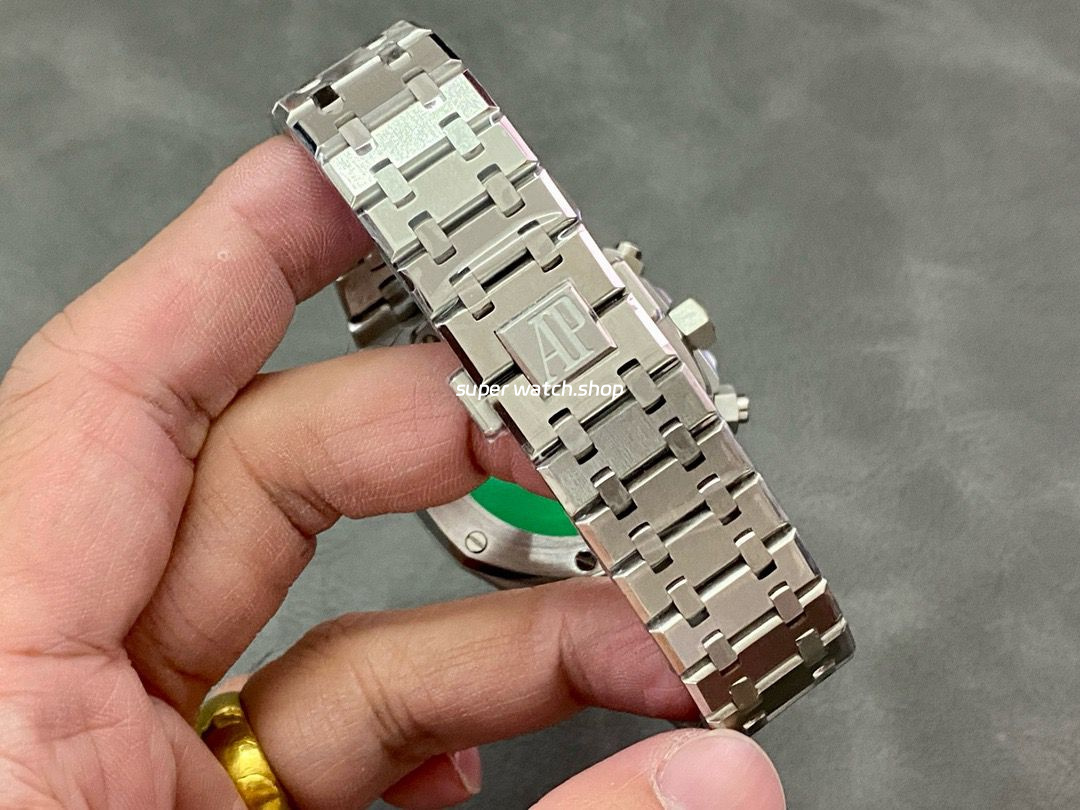 BF Factory Audemars Piguet Royal Oak Chronograph 26320ST.00.1220ST.03 41mm Full Steel Blue Dial - Image 8