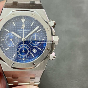 BF Factory Audemars Piguet Royal Oak Chronograph 26320ST.00.1220ST.03 41mm Full Steel Blue Dial