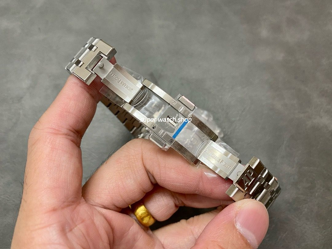 BF Factory Audemars Piguet Royal Oak Chronograph 26326ST.OO.D027CA.01 41mm Full Steel Blue Eye White Dial - Image 9