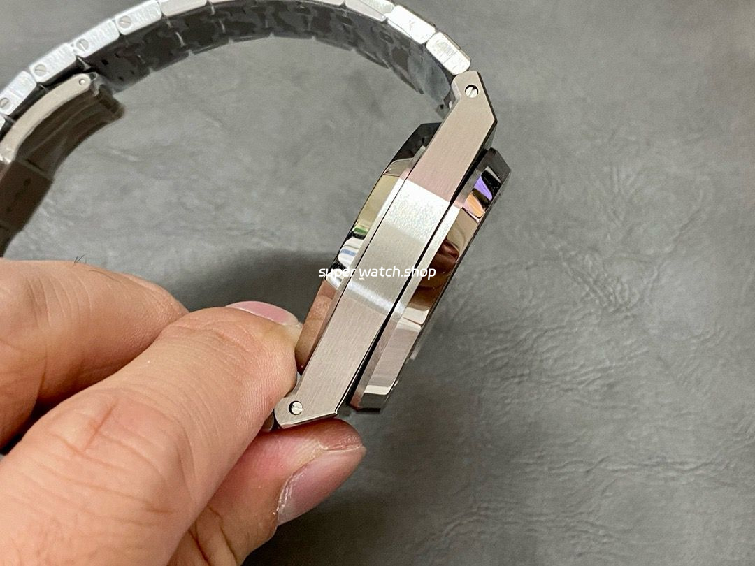 BF Factory Audemars Piguet Royal Oak Chronograph 26326ST.OO.D027CA.01 41mm Full Steel Blue Eye White Dial - Image 5