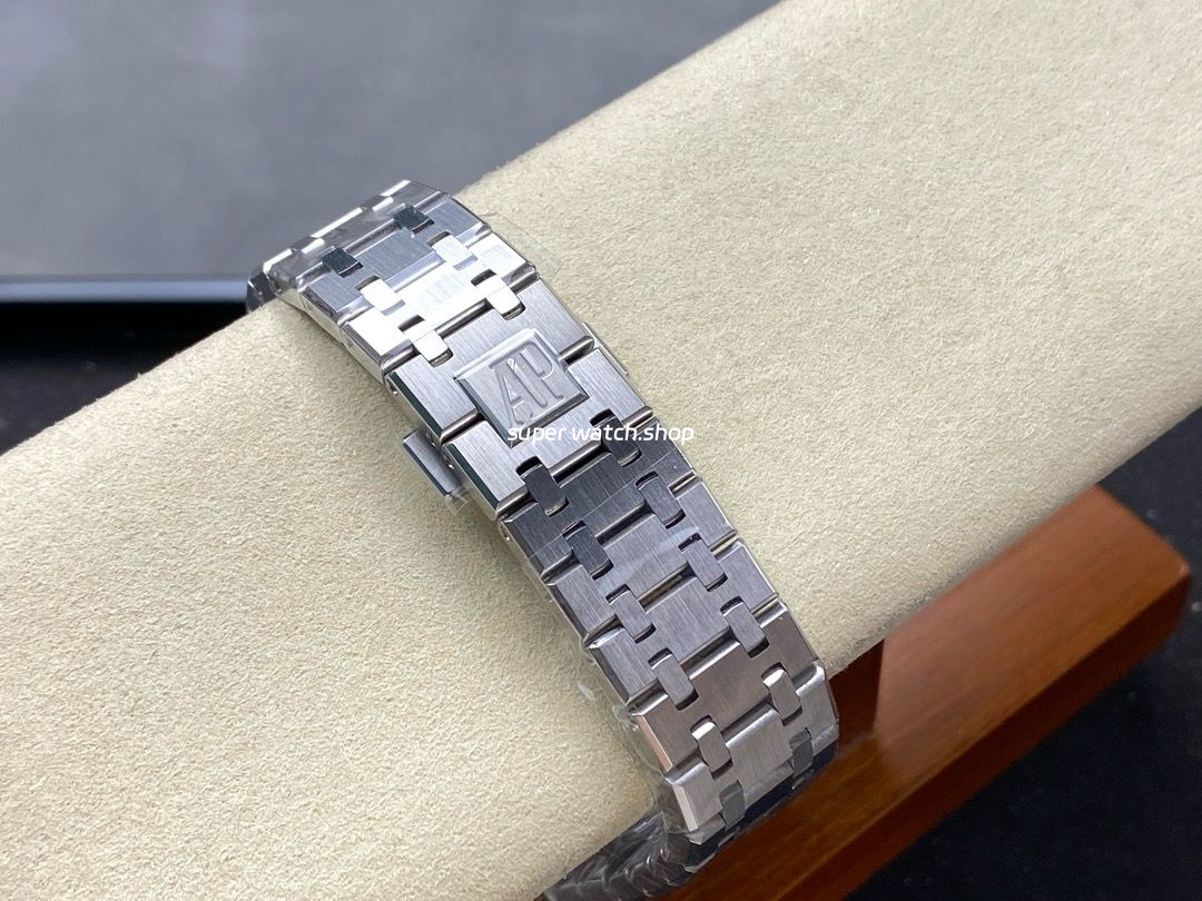 BF Factory Audemars Piguet Royal Oak Chronograph 26331ST.OO.1220ST.02 41mm Full Steel Silver Eye Black Dial - Image 9