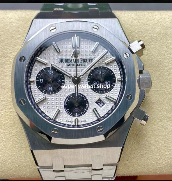 BF Factory Audemars Piguet Royal Oak Chronograph 26331ST.OO.1220ST.03 41mm Full Steel Black Eye Silver Dial