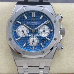 IPF Factory Audemars Piguet Royal Oak Chronograph 26331ST.OO.1220ST.01 41mm Full Steel Blue Dial