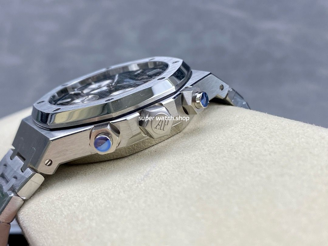 IPF Factory Audemars Piguet Royal Oak Chronograph 26331ST.OO.1220ST.02 41mm Full Steel Black Dial - Image 6