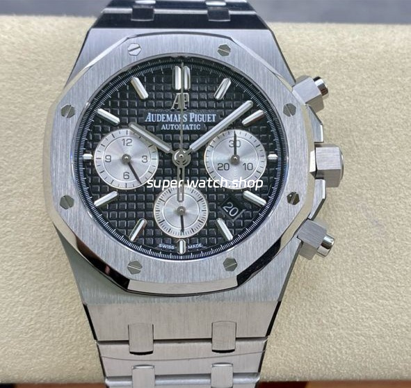IPF Factory Audemars Piguet Royal Oak Chronograph 26331ST.OO.1220ST.02 41mm Full Steel Black Dial