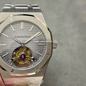 R8 Factory Audemars Piguet Royal Oak Tourbillon 26510PT.OO.1220PT.01 41mm Full Steel Grey Dial