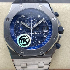 TK Factory Audemars Piguet Royal Oak Offshore Chronograph 26237ST.OO.1220ST.01 44mm Full Steel Blue Dial
