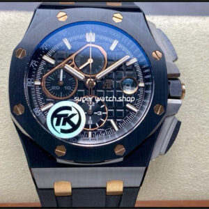 TK Factory Audemars Piguet Royal Oak Offshore Chronograph 26405CE.OO.A002CA.99.99 44mm Ceramic Rubber Strap Black Dial