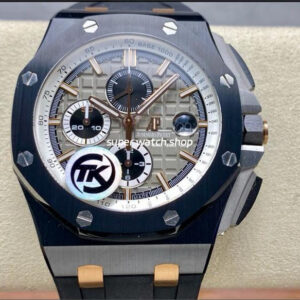 TK Factory Audemars Piguet Royal Oak Offshore Chronograph 26415CE.OO.A002CA.01 44mm Ceramic Rubber Strap Grey Dial