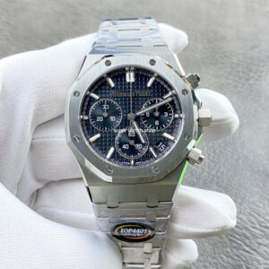 TOP Factory Audemars Piguet Royal Oak Chronograph 26240ST.OO.1320ST.06 41mm Full Steel Black Dial