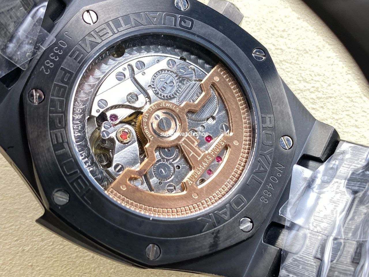 TW Factory Audemars Piguet Royal Oak 26591CE.OO.D002CA.01 42mm Full PVD Black Dial - Image 8