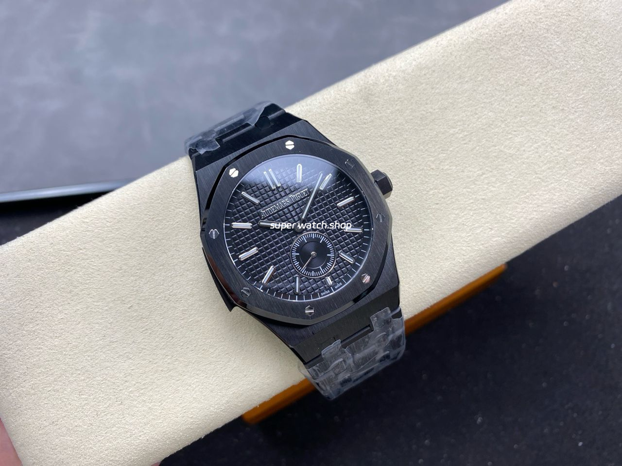 TW Factory Audemars Piguet Royal Oak 26591CE.OO.D002CA.01 42mm Full PVD Black Dial - Image 4
