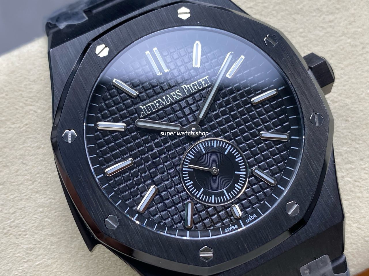 TW Factory Audemars Piguet Royal Oak 26591CE.OO.D002CA.01 42mm Full PVD Black Dial - Image 2