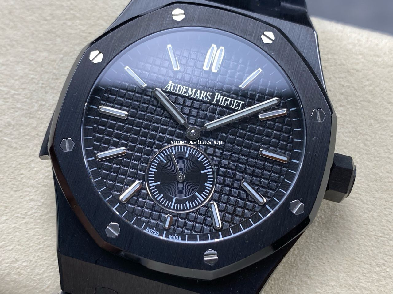 TW Factory Audemars Piguet Royal Oak 26591CE.OO.D002CA.01 42mm Full PVD Black Dial - Image 3