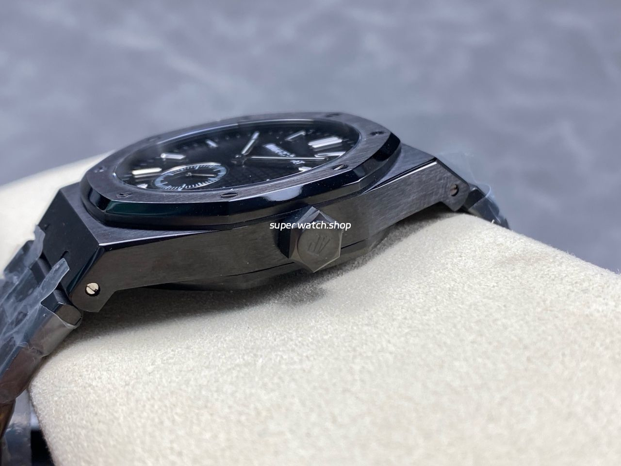 TW Factory Audemars Piguet Royal Oak 26591CE.OO.D002CA.01 42mm Full PVD Black Dial - Image 7