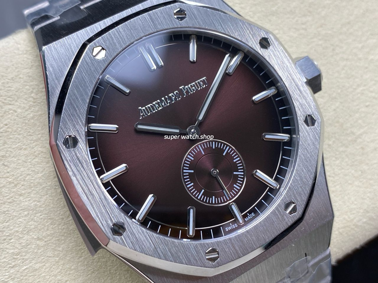 TW Factory Audemars Piguet Royal Oak 26591IP.OO.1252IP 42mm Full Steel Black Red Dial - Image 2