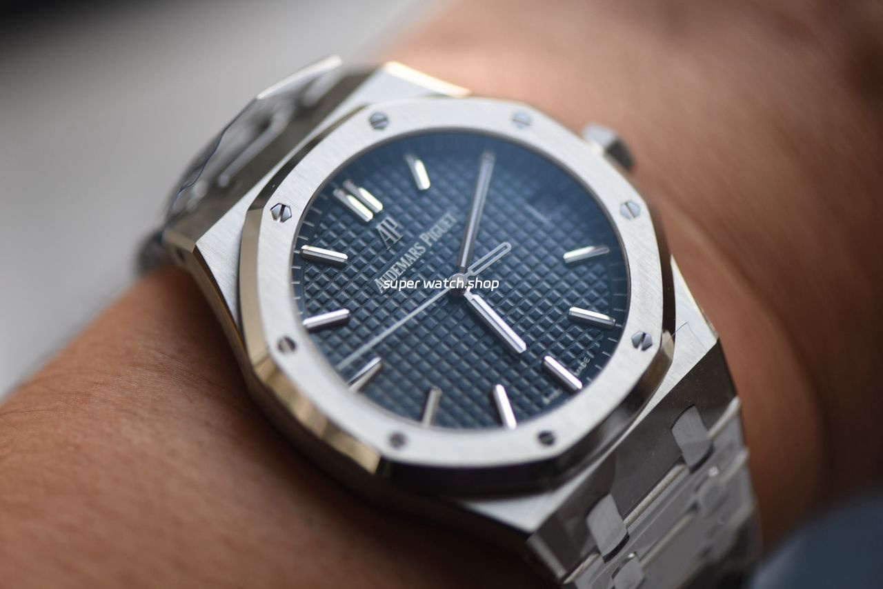 VS Factory Audemars Piguet Royal Oak Selfwinding 41mm 15500ST.OO.1220ST.01 Blue Dial - Image 2