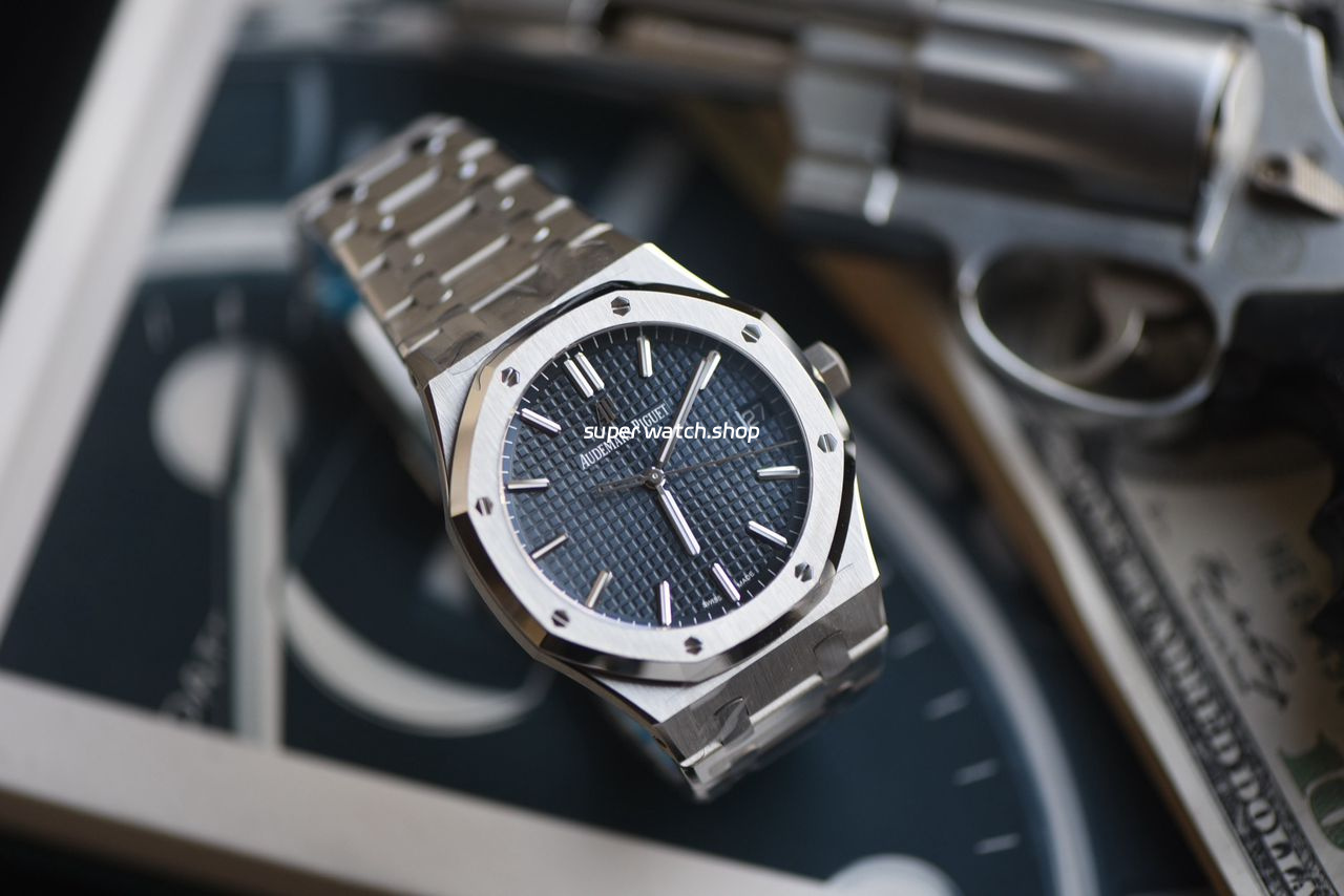 VS Factory Audemars Piguet Royal Oak Selfwinding 41mm 15500ST.OO.1220ST.01 Blue Dial - Image 5