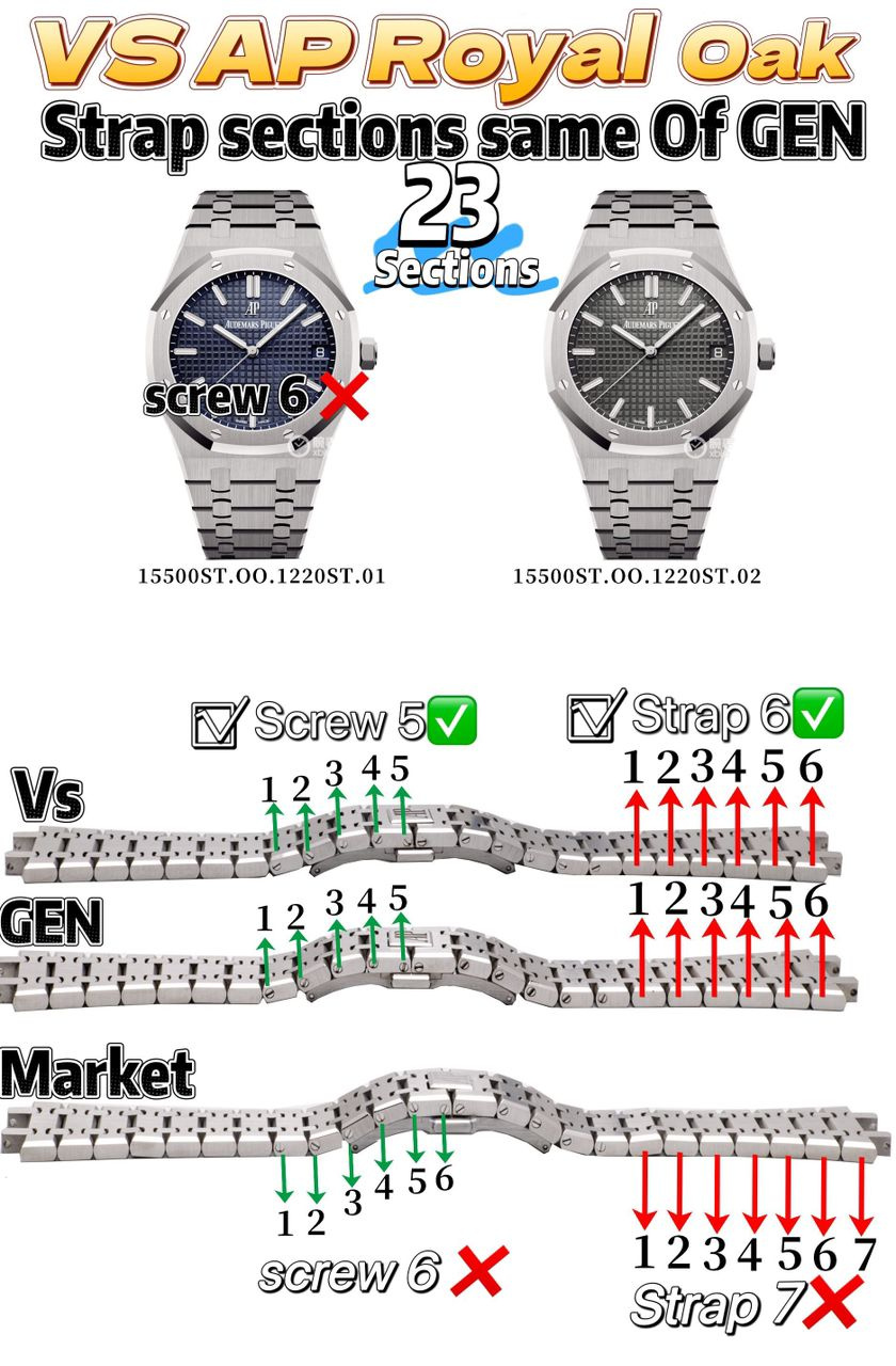 VS Factory Audemars Piguet Royal Oak Selfwinding 41mm 15500ST.OO.1220ST.01 Blue Dial - Image 17