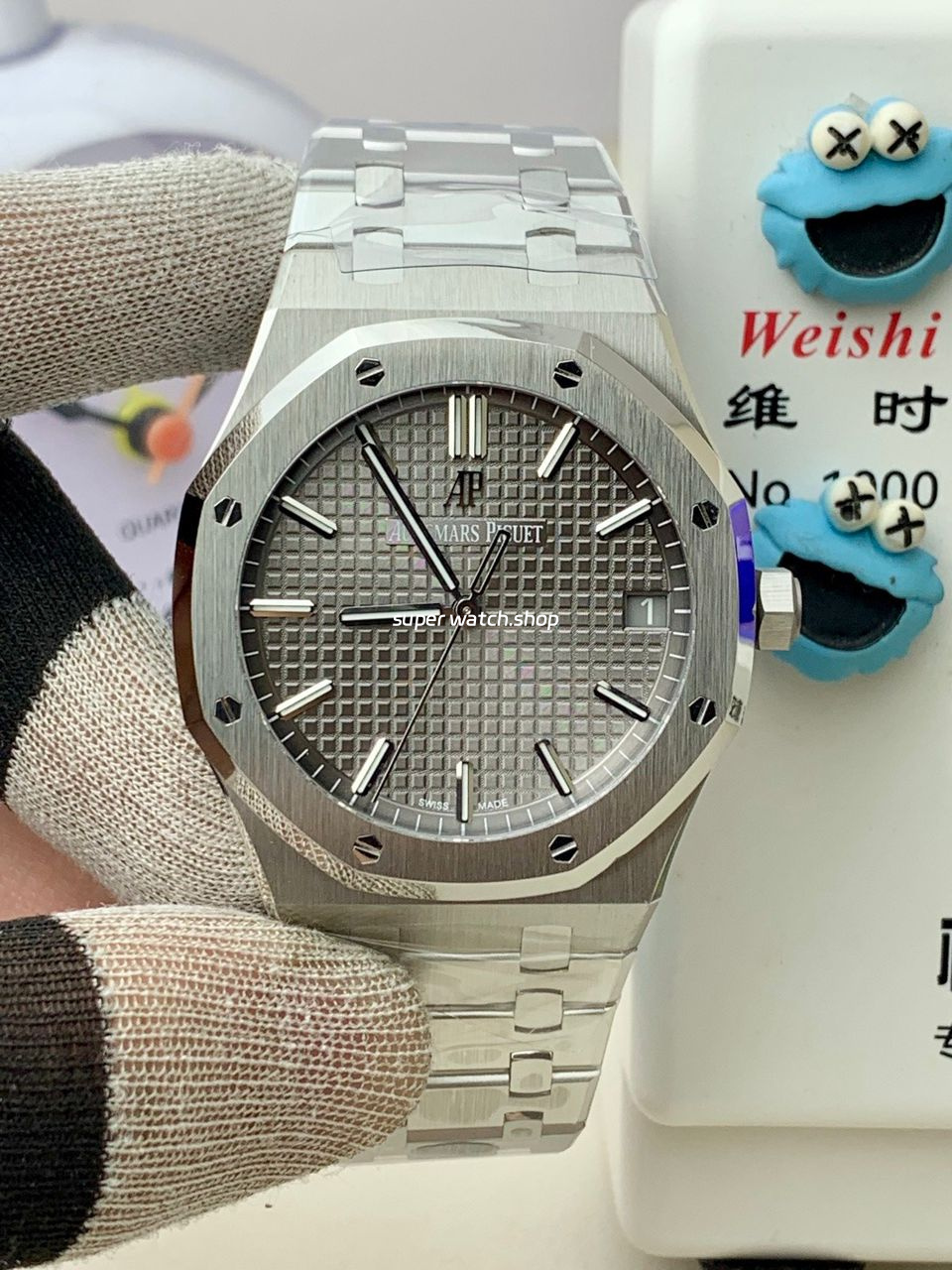 VS Factory Audemars Piguet Royal Oak Selfwinding 41mm 15500ST.OO.1220ST.02 Grey Dial