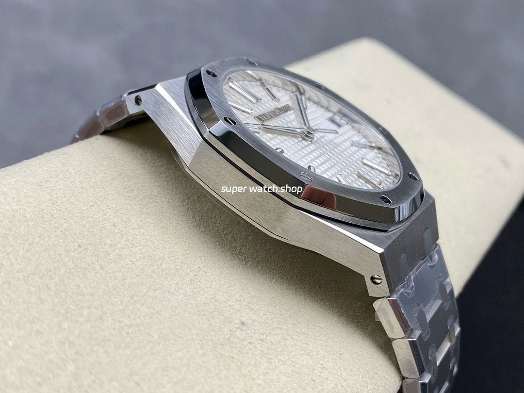 ZF Factory Audemars Piguet Royal Oak 50th Anniversary 15510ST.OO.1320ST.03 41mm Full Steel White Dial - Image 6