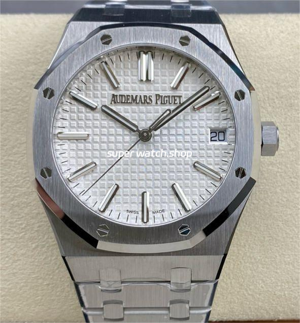 ZF Factory Audemars Piguet Royal Oak 50th Anniversary 15510ST.OO.1320ST.03 41mm Full Steel White Dial