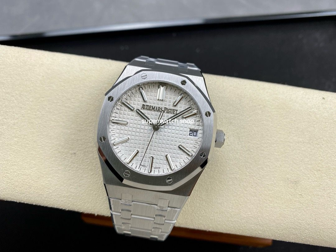 ZF Factory Audemars Piguet Royal Oak 50th Anniversary 15510ST.OO.1320ST.03 41mm Full Steel White Dial - Image 5