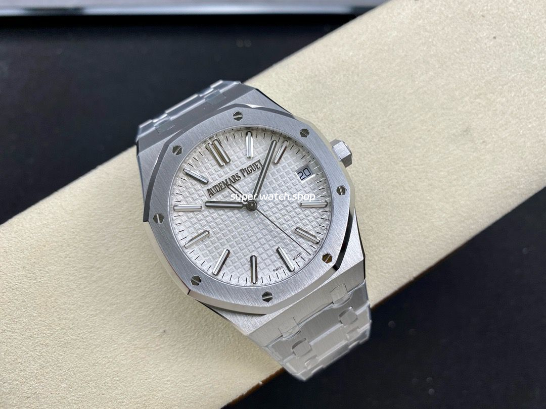 ZF Factory Audemars Piguet Royal Oak 50th Anniversary 15510ST.OO.1320ST.03 41mm Full Steel White Dial - Image 4