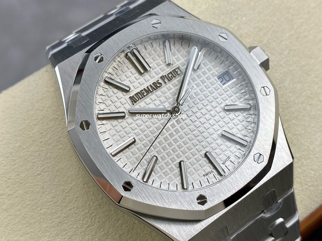 ZF Factory Audemars Piguet Royal Oak 50th Anniversary 15510ST.OO.1320ST.03 41mm Full Steel White Dial - Image 2